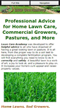 Mobile Screenshot of lawn-care-academy.com